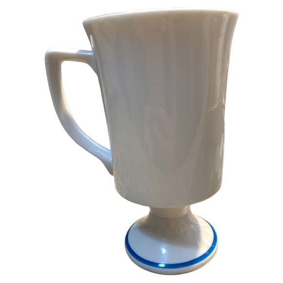 Fred Roberts Revolutionary War Pedestal Coffee Mug Vintage 1950s - Picture 3 of 6